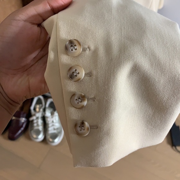 Cream Two Piece Suit - Picture 8 of 8